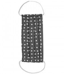 Fint grått polkadot design